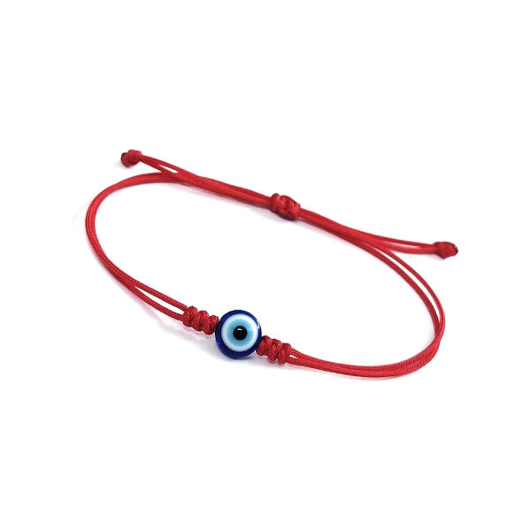 Red evil eye thread2 Red Evil Eye Band - Image 1